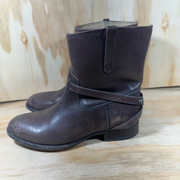Frye Brown Ankle Boots Women’s Size 6 - Picture 9 of 9